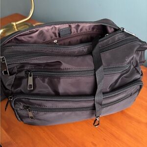 Black Crossbody Bag with Durable Design